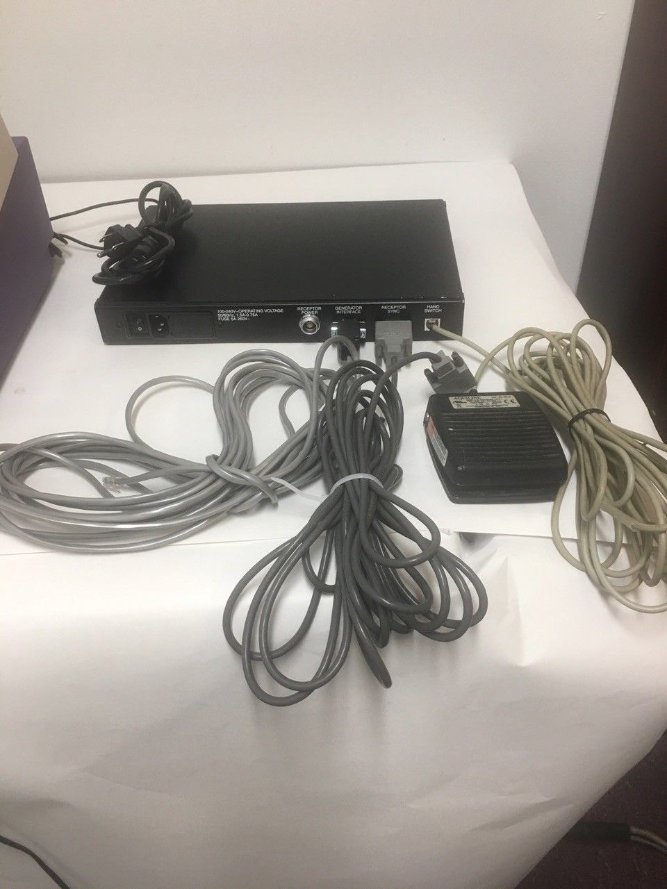 Varian Paxscan 4030E Interface Box with Cables And Footswitch - Cal-L ...
